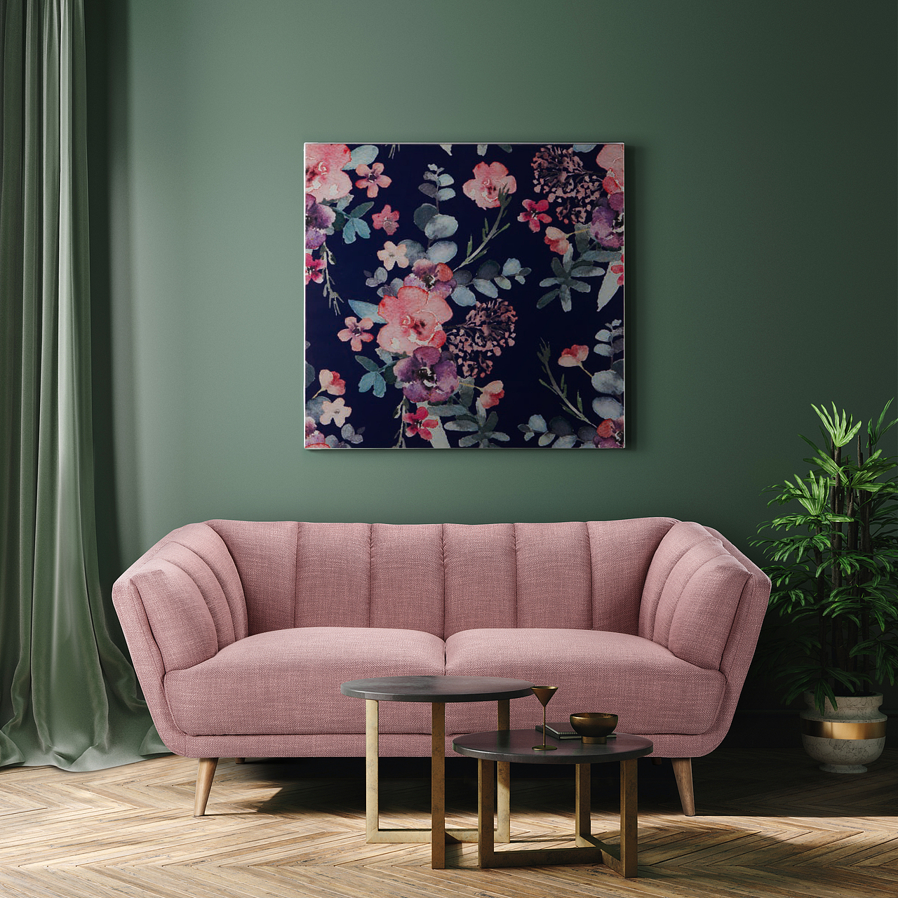 沙发PS场景图片