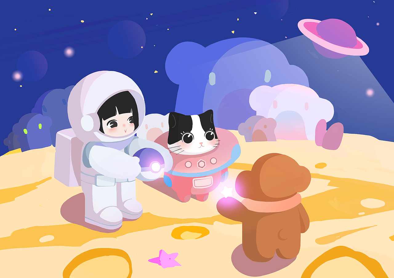 一些儿童插画练习