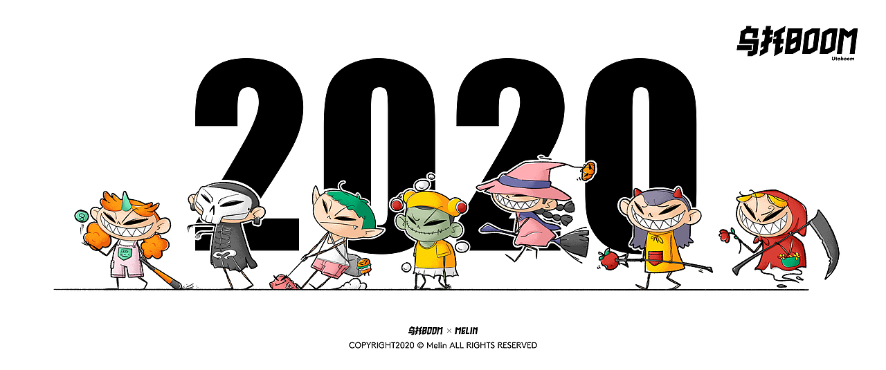 2020BOOM（图ZMjM5ODE4ODQ0） - 商业插画 - 站酷设计师麦林原创素材 - 站酷ZCOOL