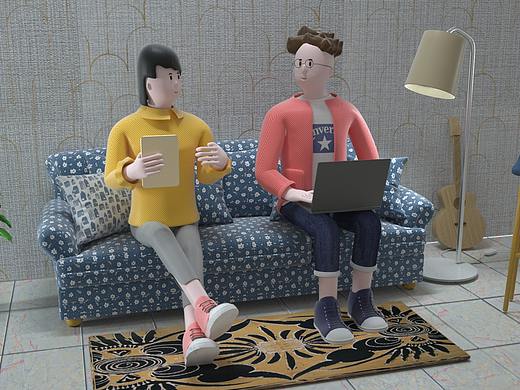 温馨小窝（个人主页-ZNDM3Mjc1Njg=） - 场景 - 站酷设计师凡凡客原创素材 - 站酷ZCOOL