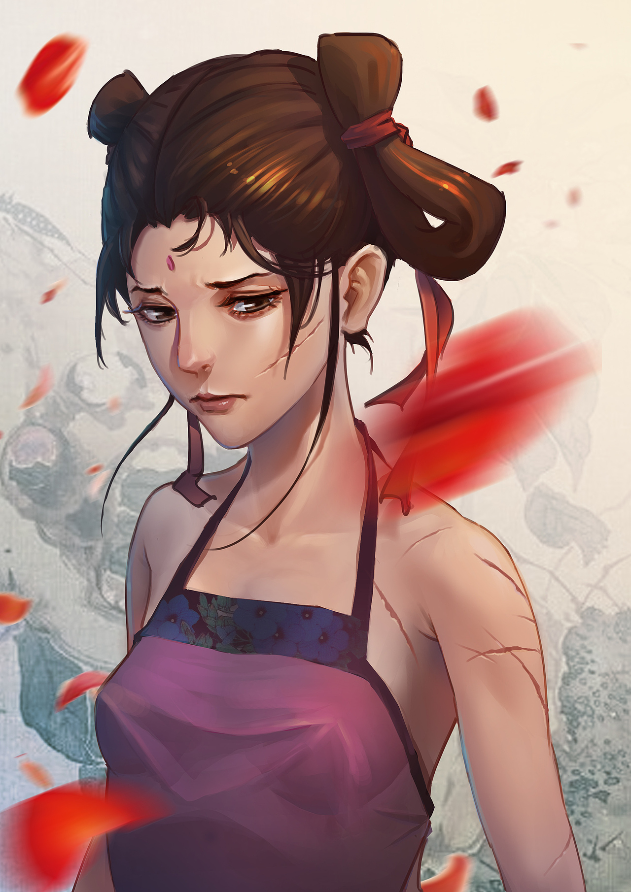 古风人物01（图ZMzk0Nzg3MjQ=） - 创作习作 - 站酷设计师巴比伦塔原创素材 - 站酷ZCOOL