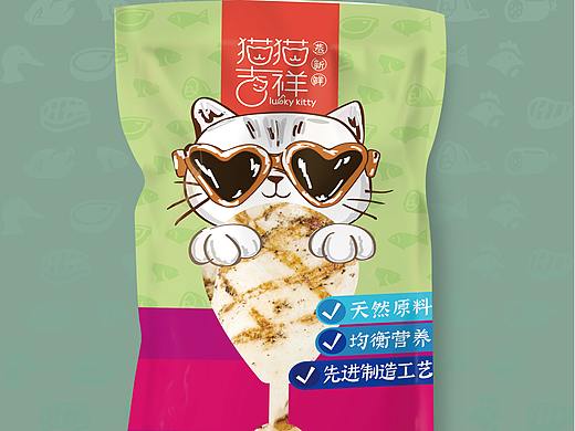 一款历经坎坷的猫咪零食包装设计~