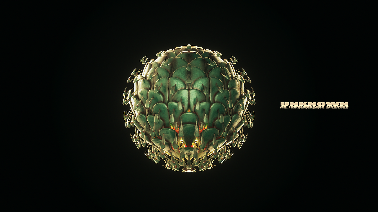 《仿生物》：Unknown（图ZMTU1NzYzODY0） - 场景 - 站酷设计师杰高C4D原创素材 - 站酷ZCOOL