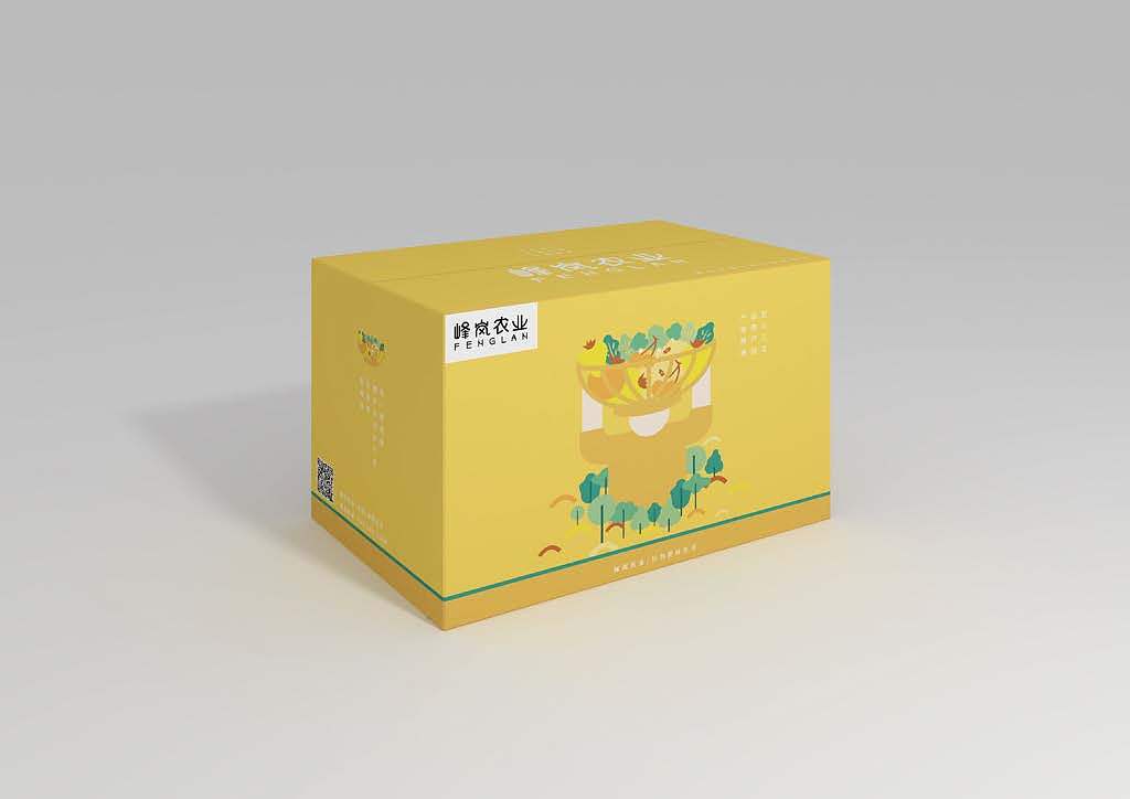 峰岚农业 品牌升级VI设计（图ZOTE5NjUwNTI=） - 品牌 - 站酷设计师lengayin原创素材 - 站酷ZCOOL