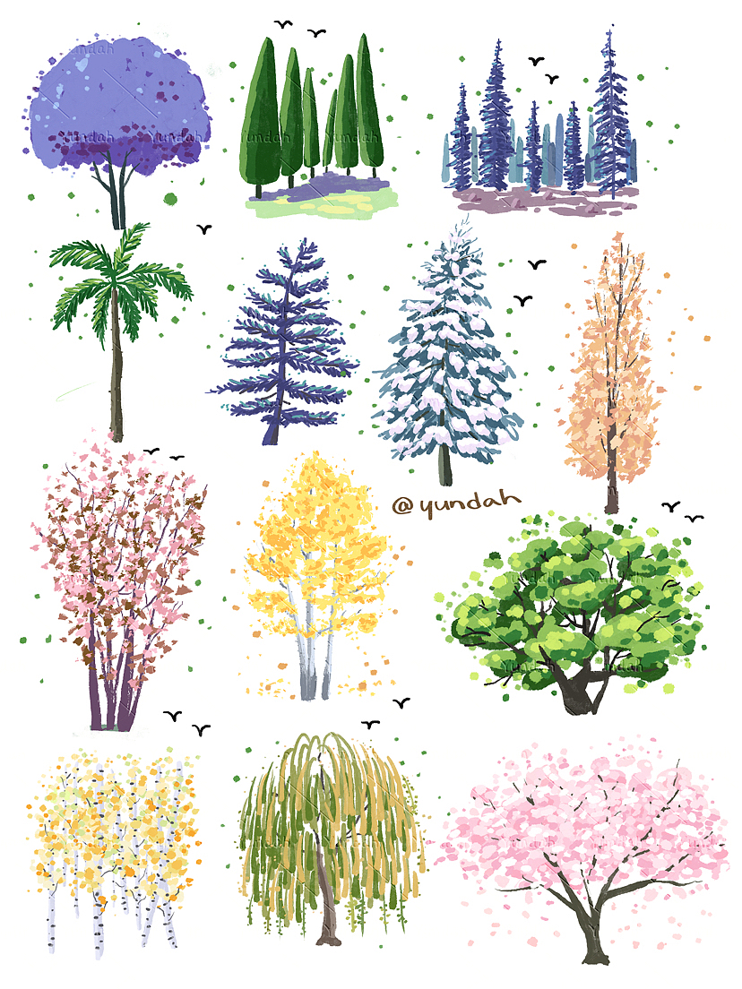 插画 | 种下一片森林