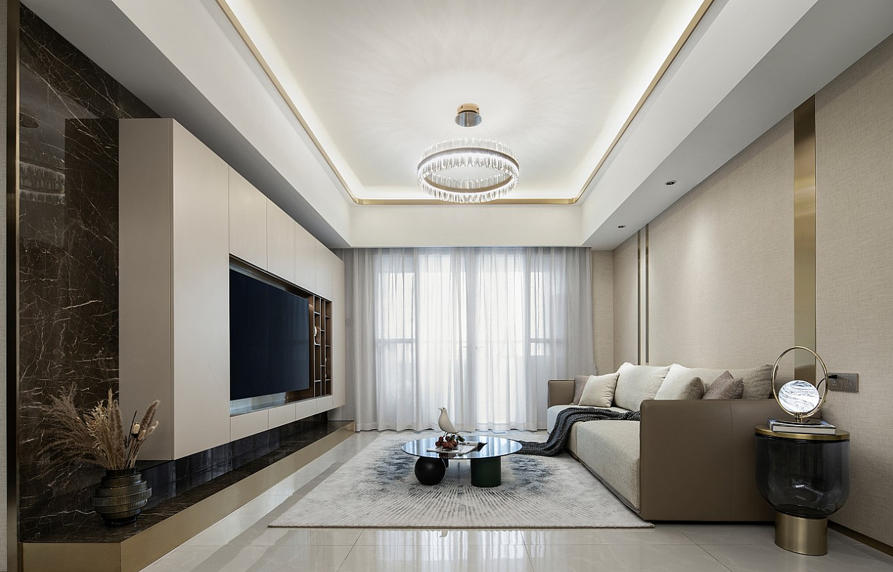 简约轻奢的家,陪伴时光的丰盈