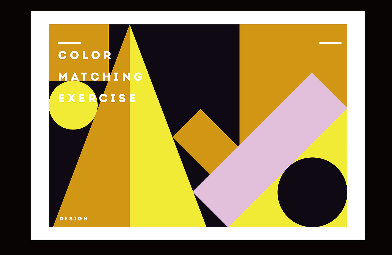 配色练习-Color matching exercise（图ZMTQzMDE0MTI0） - 海报 - 站酷设计师zHennessy原创素材 - 站酷ZCOOL
