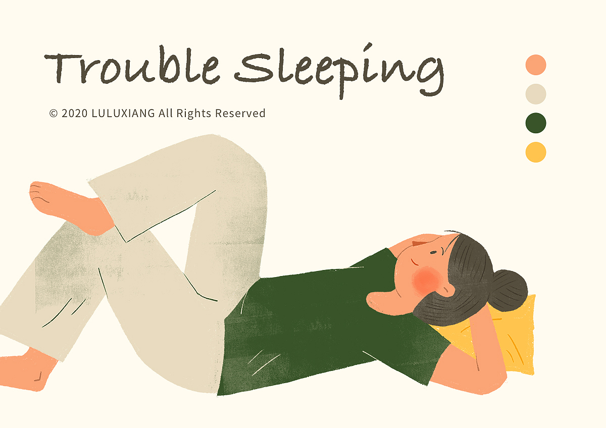 插画丨睡觉姿势合集