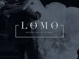 婚禮品牌Logo設(shè)計《LOMO WEDDING》