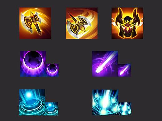 之前畫的技能圖標(biāo)（個人主頁-ZMjU1MzY3NjQ=） - 游戲UI - 站酷設(shè)計師Neccc原創(chuàng)素材 - 站酷ZCOOL