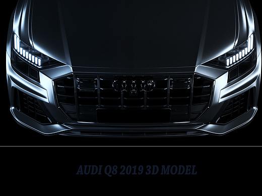 Audi Q8  C4D oc