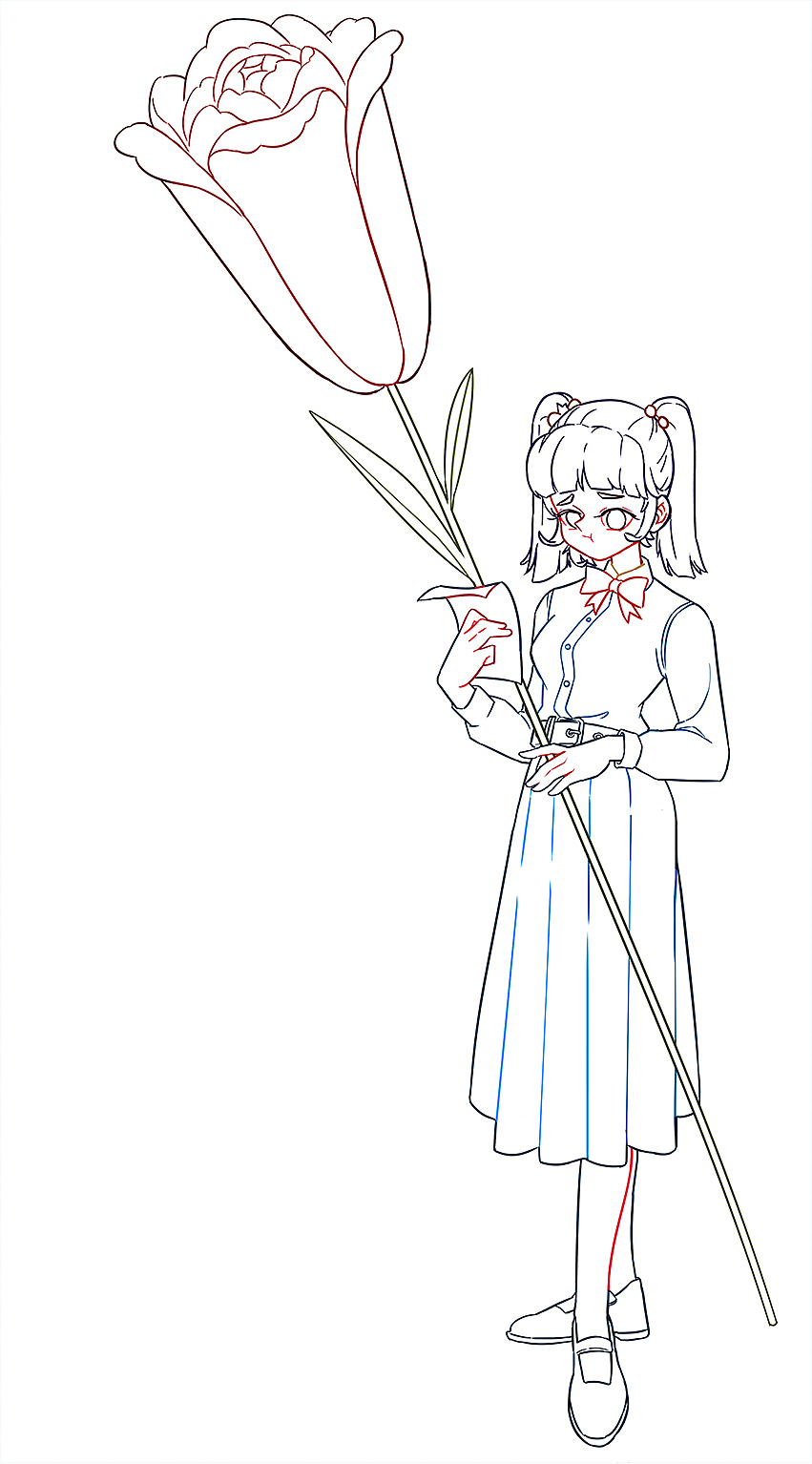 绘画练习花仙子系列