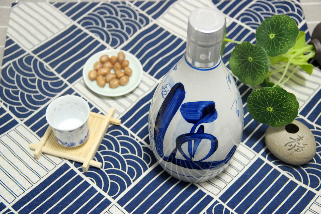 杏清白酒大清花30年产品拍摄