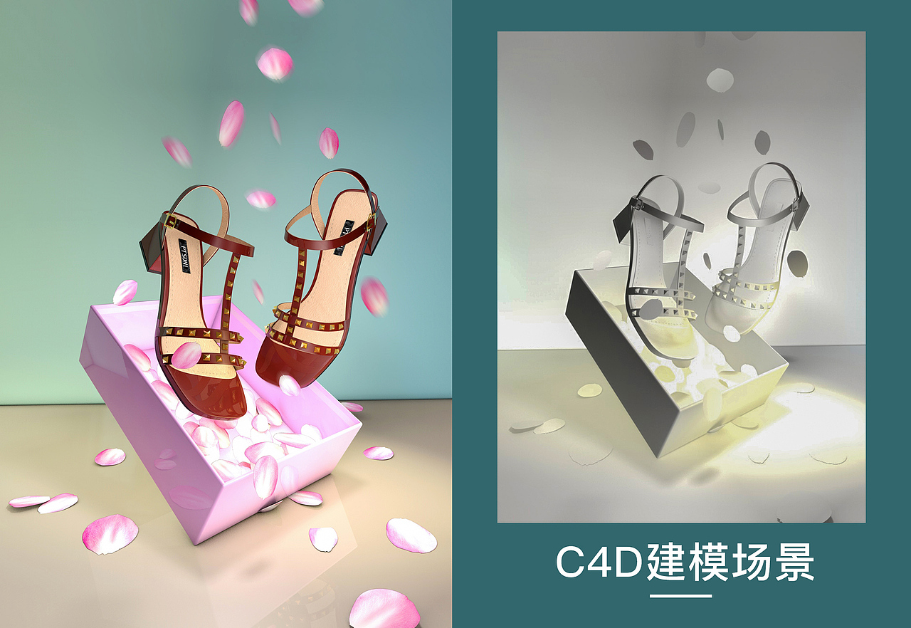 自学C4D几个月 建模是枯燥的 但结果是美的