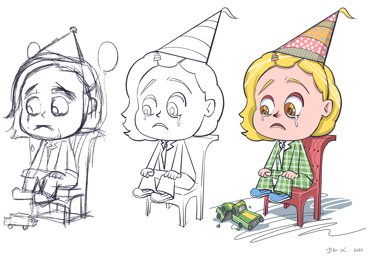 插畫練習(xí)（圖ZMjM4NTQ1Mjky） - 商業(yè)插畫 - 站酷設(shè)計師謝X丹原創(chuàng)素材 - 站酷ZCOOL