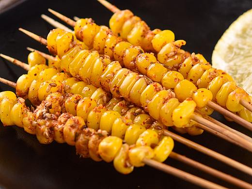 炭烤玉米串