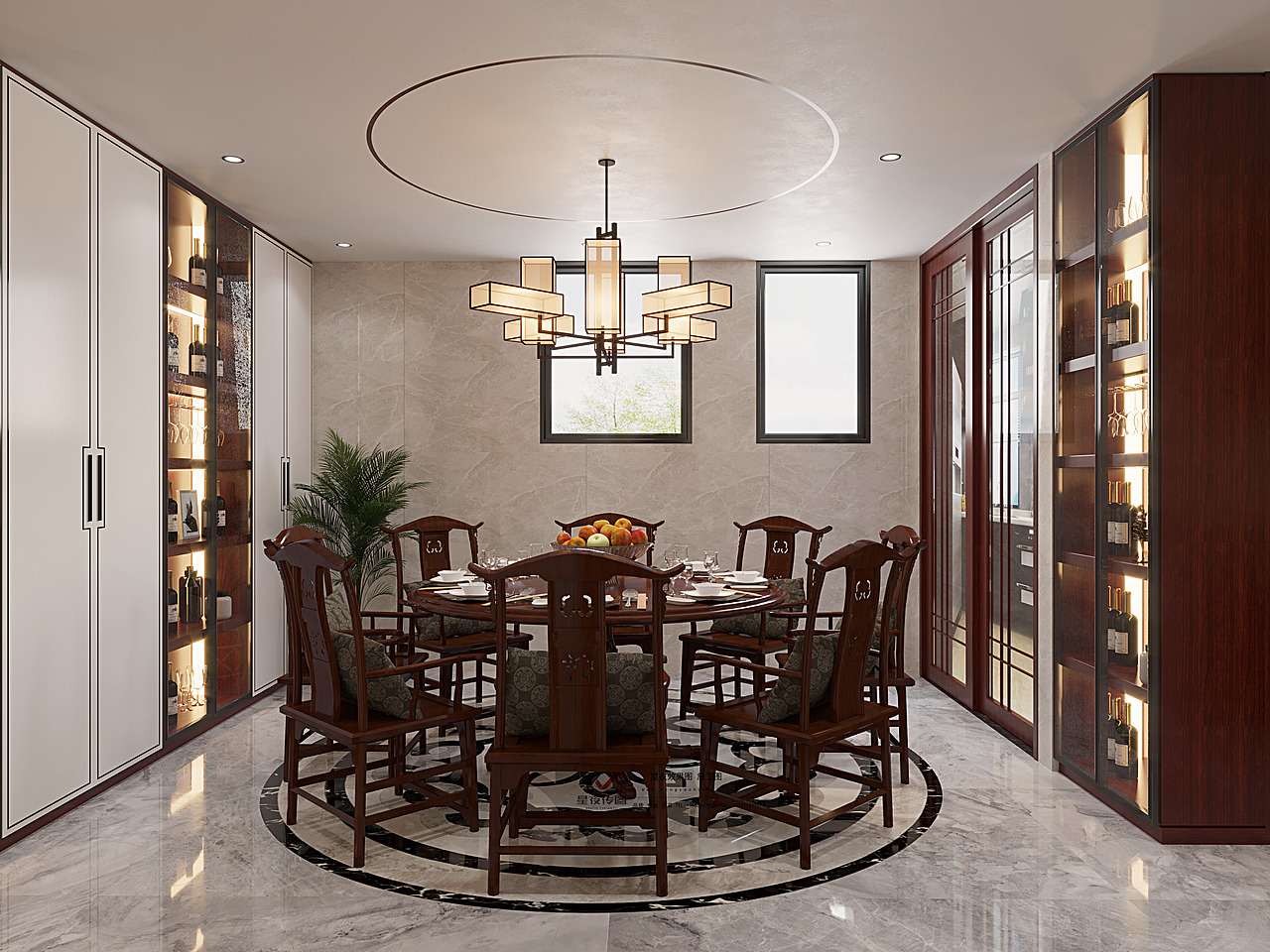 新中式——恬淡中和 翰墨飘香