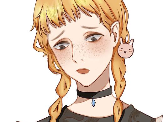 斑点难受卡通人物 医疗插画插图（个人主页-ZNDAzMjAyNTY=） - 创作习作 - 站酷设计师刘玉美口腔插画原创素材 - 站酷ZCOOL