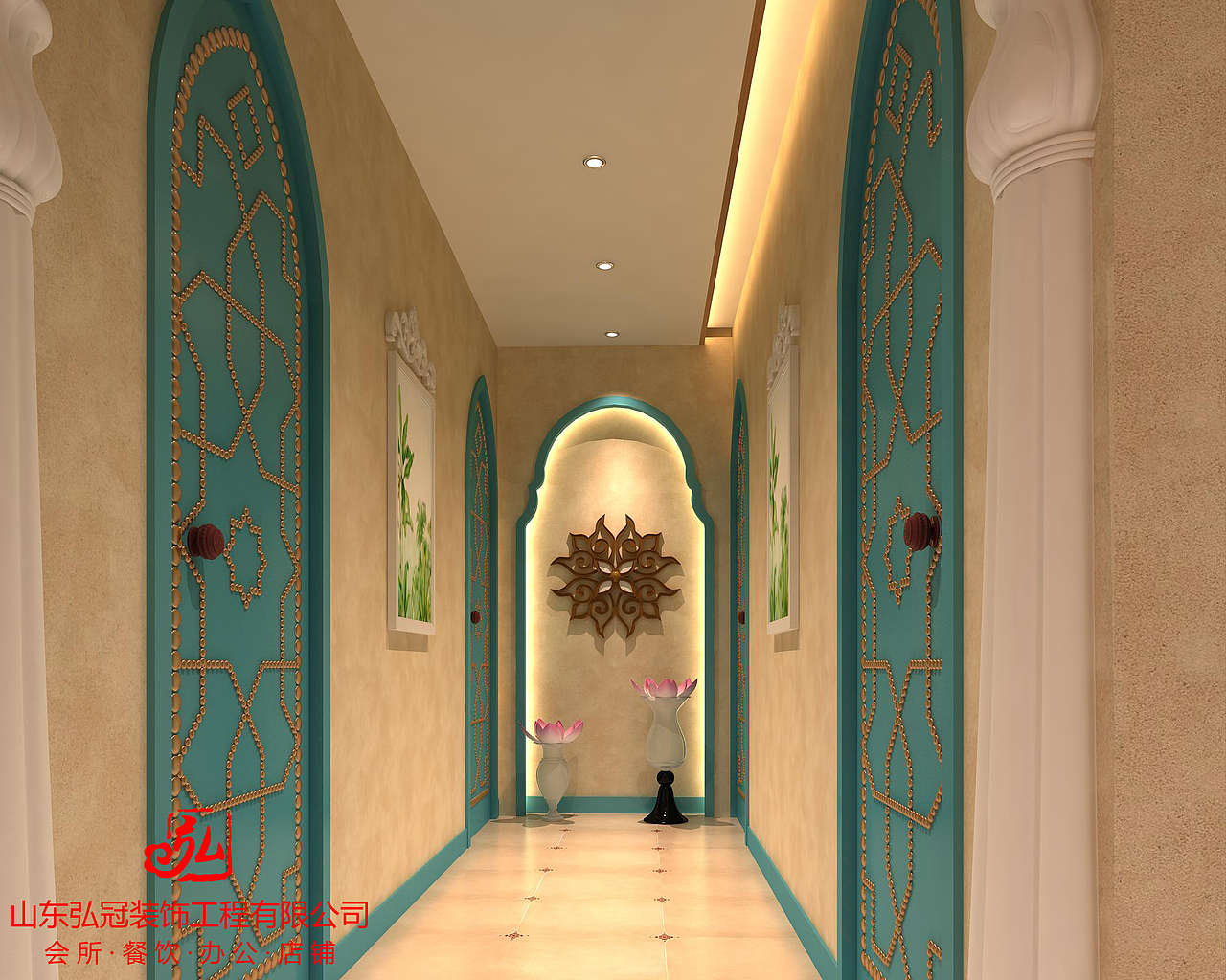 济南美容院装修装饰设计公司