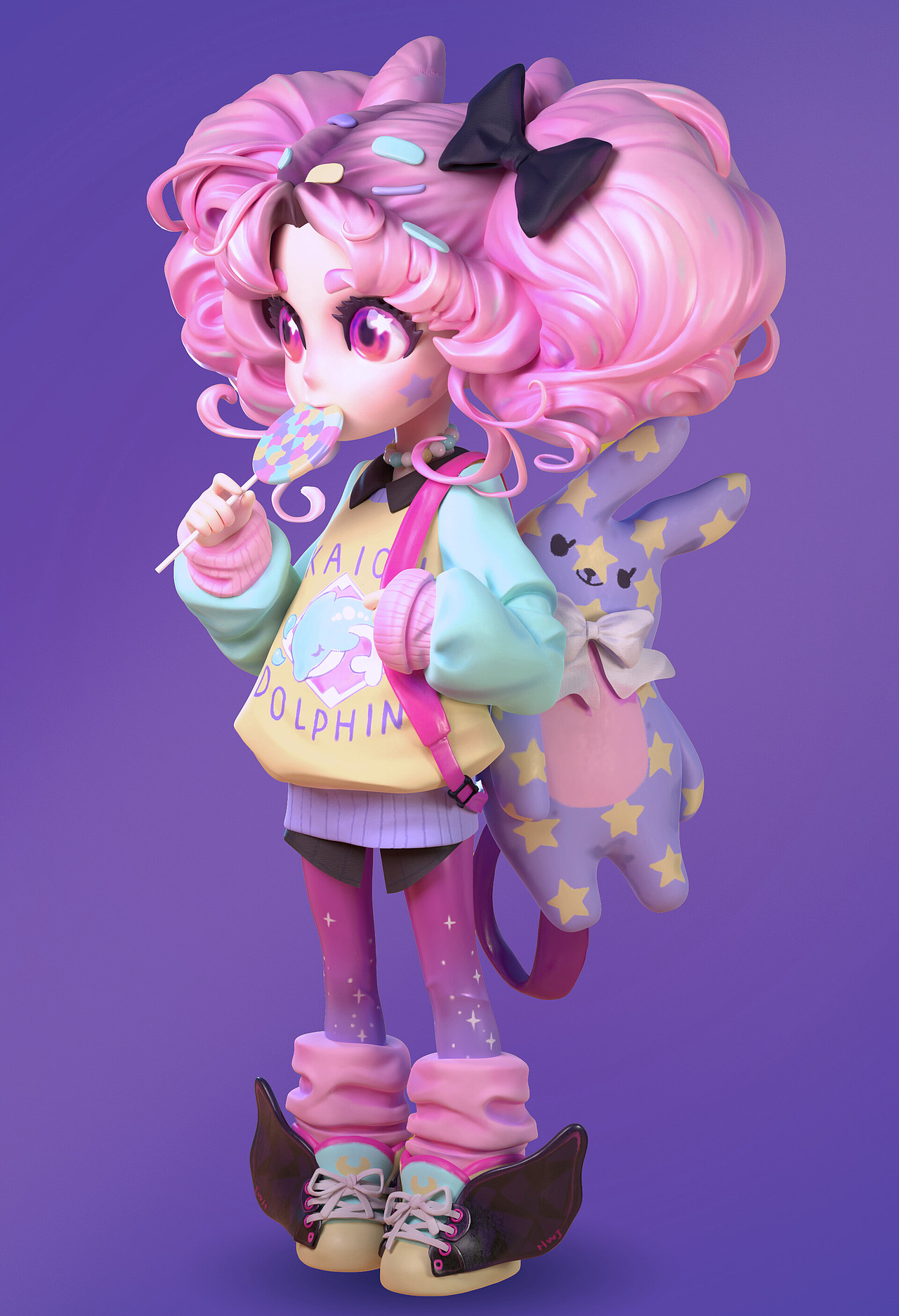 翼次方角色风格化作品更新（六）（图ZMjc0MzU5ODA4） - 人物/生物 - 站酷设计师董超CG原创素材 - 站酷ZCOOL