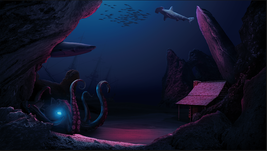 Whats under the sea（图ZMjMzNTc4ODQ4） - 海报 - 站酷设计师Jackie_Yip原创素材 - 站酷ZCOOL