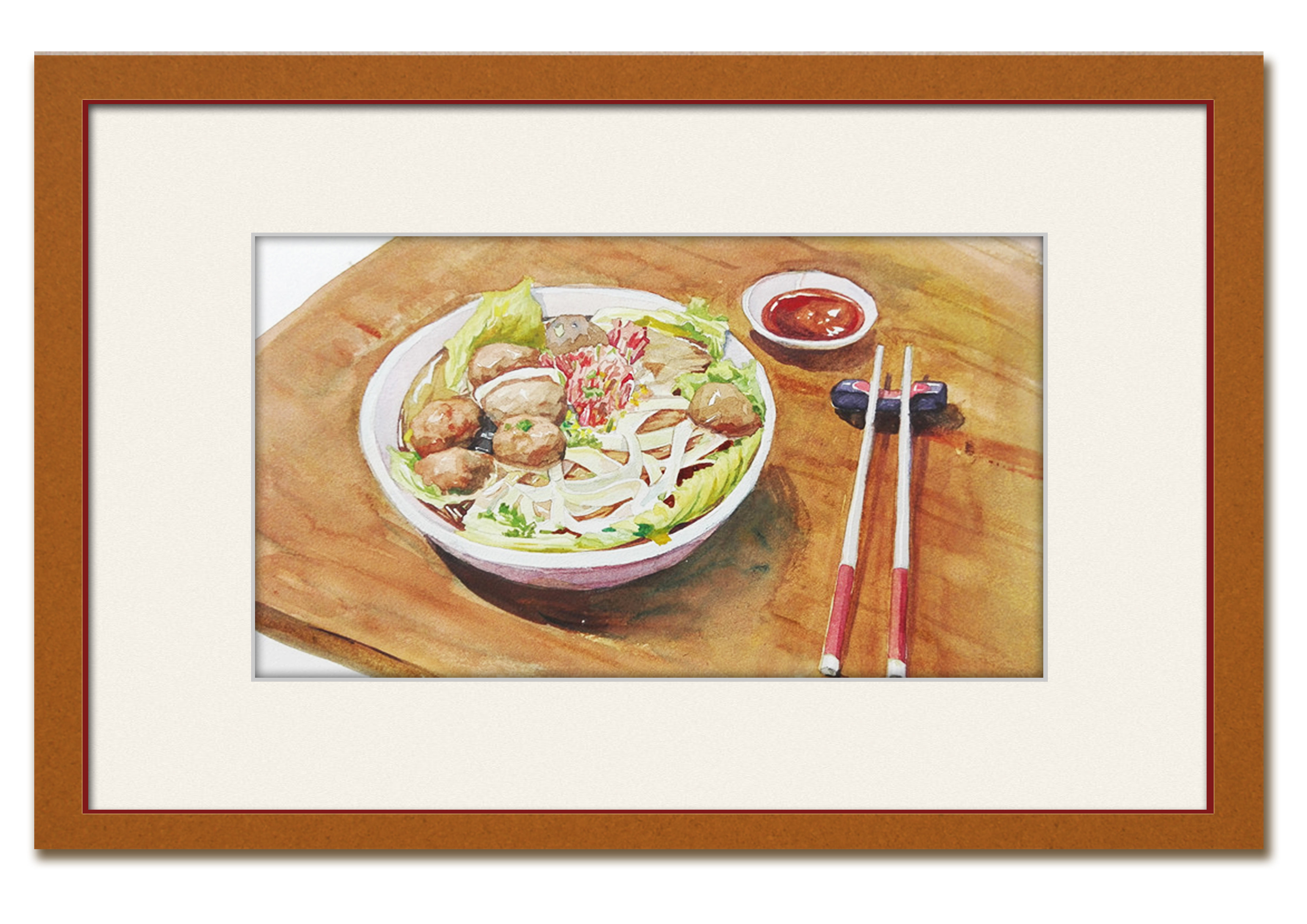 潮汕牛肉丸粿条_崖火-站酷zcool