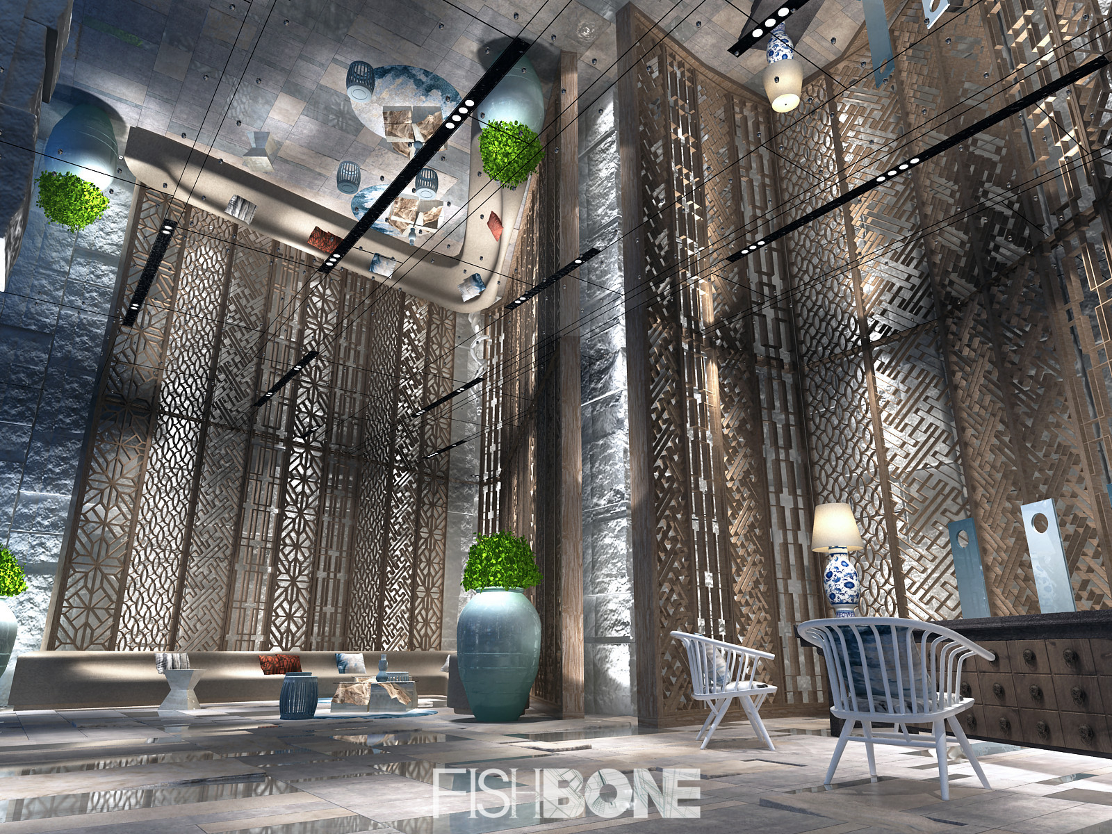 鱼骨设计-城市精品酒店