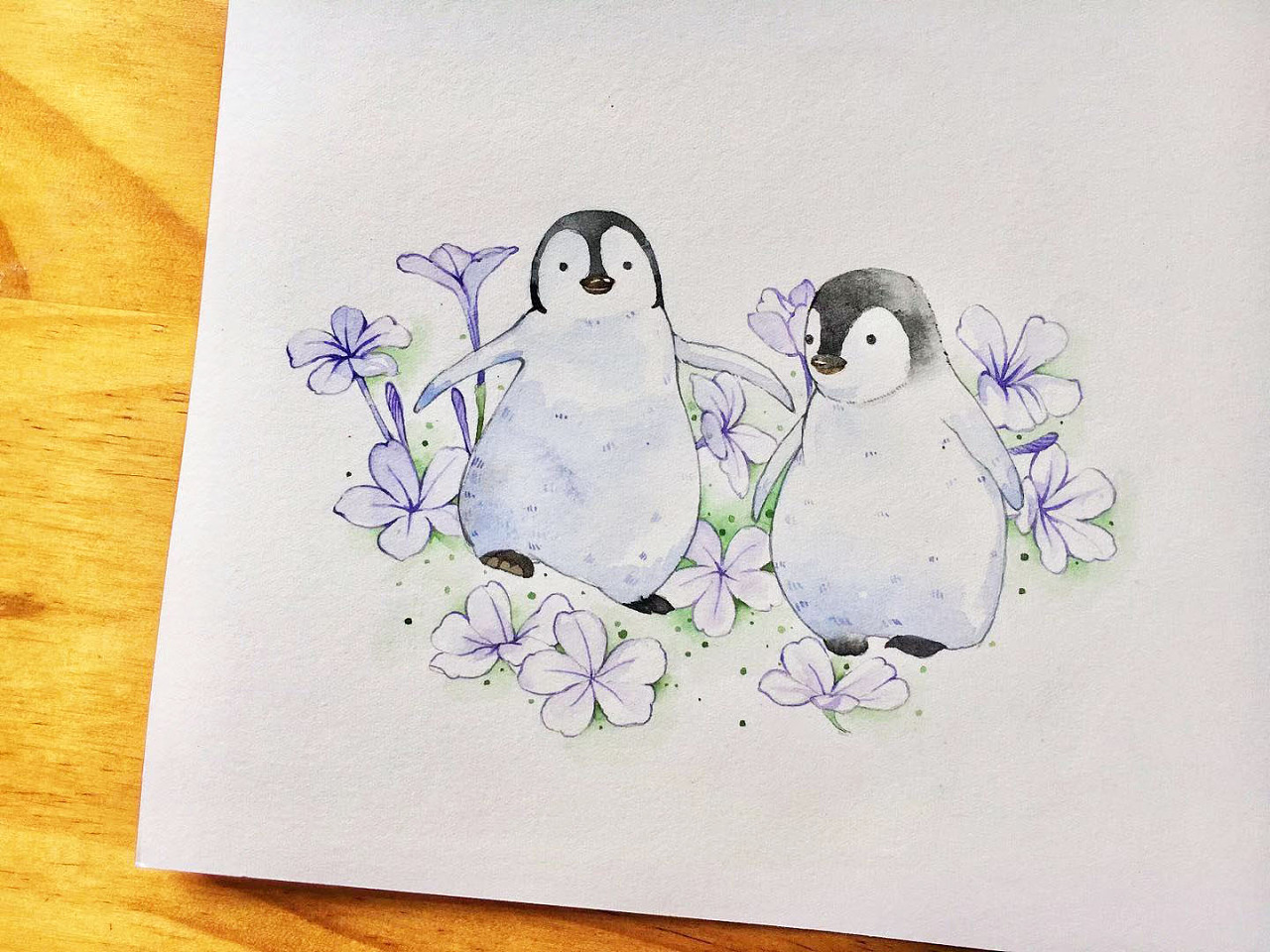 水彩小动物|插画|插画习作|天空安静 - 原创作品 - 站酷 (zcool)