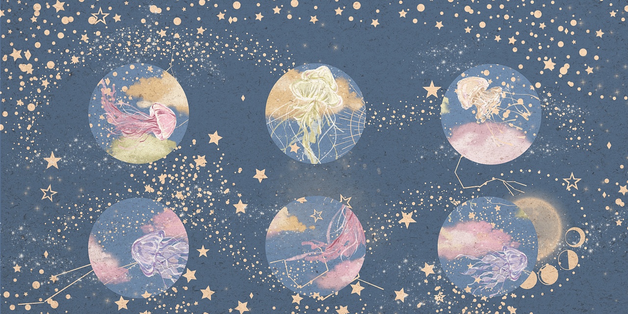 小星河|插画|创作习作|blueberrydi - 原创作品 - 站酷 (zcool)