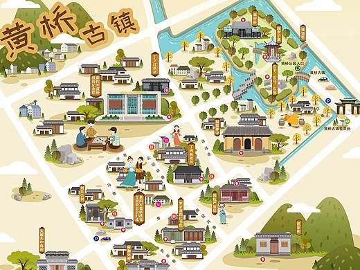 手绘地图