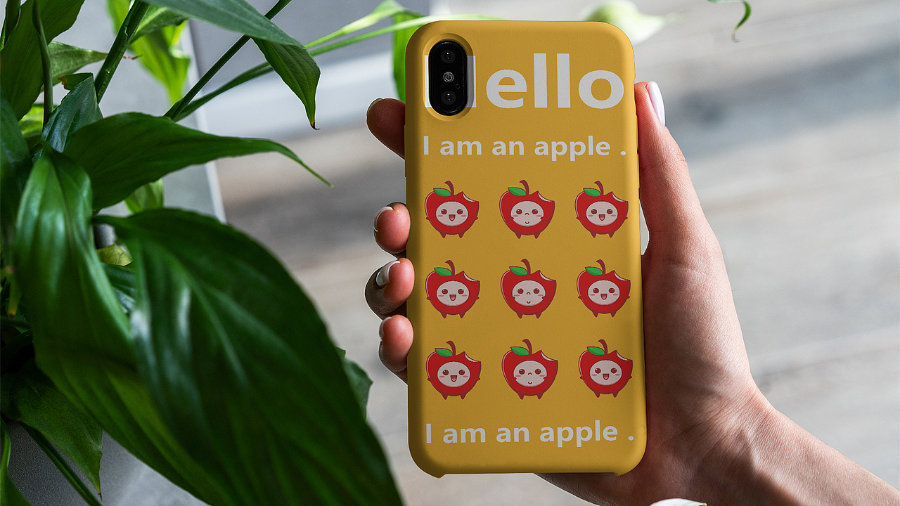 苹果IP形象设计/未用