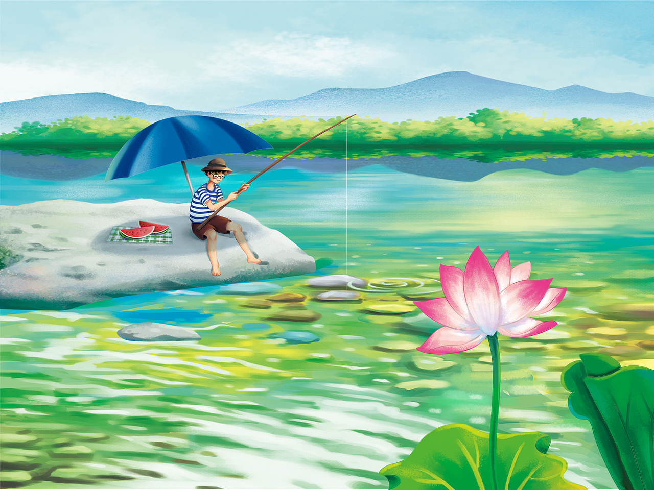 节气（图ZMjIyMTI2MTQ4） - 商业插画 - 站酷设计师清泉清蓝原创素材 - 站酷ZCOOL