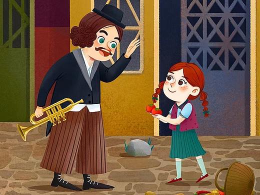 VIPKID 绘本 《Tess and the Jazz Man》
