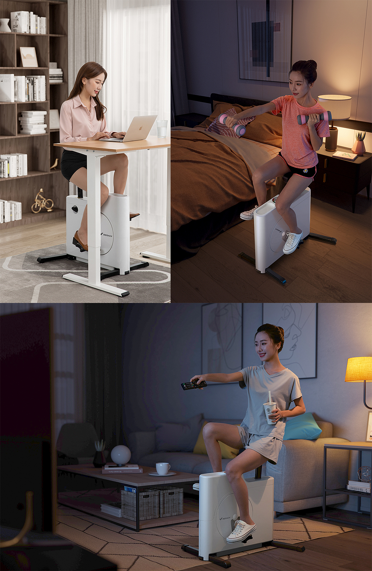 筋膜枪 跑步机 动感单车 床品 精修