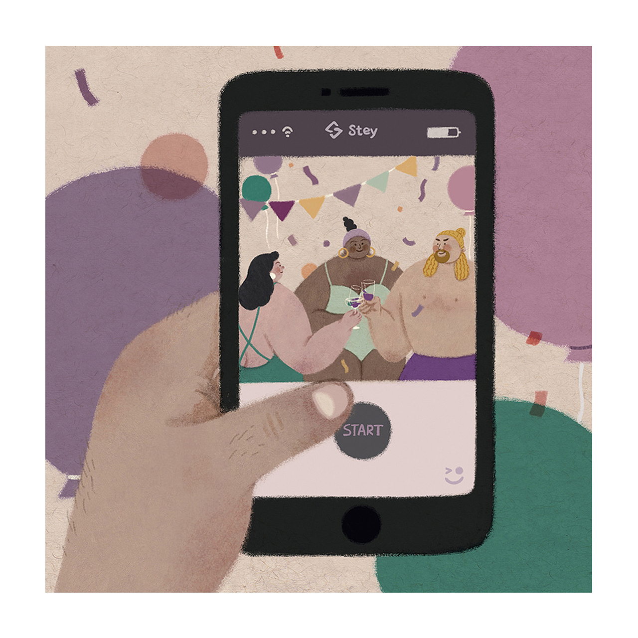 瑞典公寓Stey手册插图（图ZMTQ0ODU4OTgw） - 商业插画 - 站酷设计师LAOMO老墨原创素材 - 站酷ZCOOL