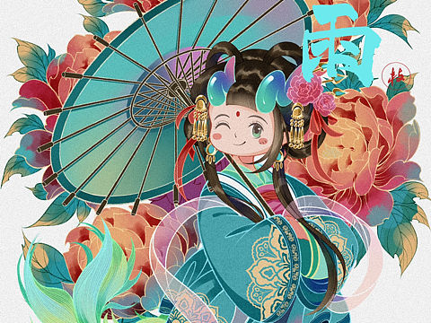 《2024龙年节气-谷雨》