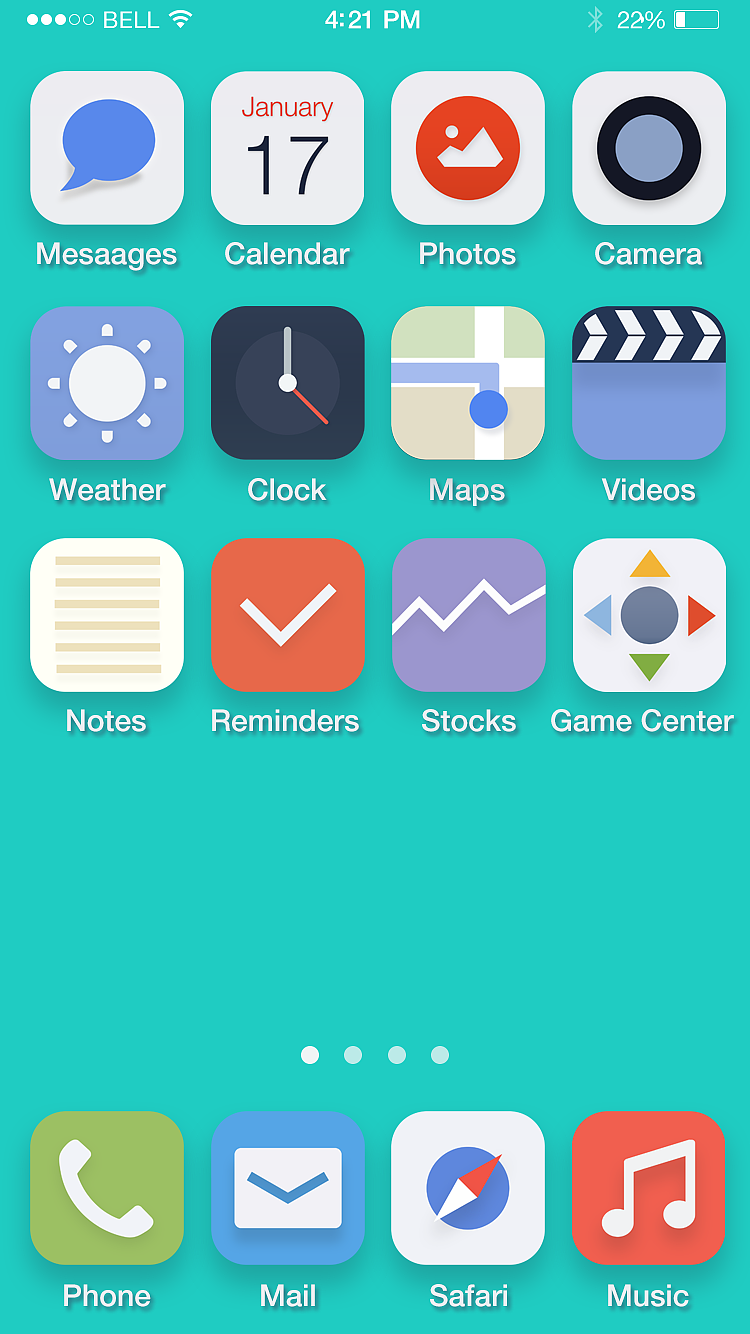 ios 系统界面图标