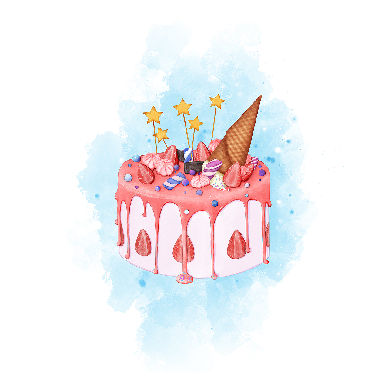 一组甜品（图ZMTcwNDk3Mzcy） - 创作习作 - 站酷设计师公子秦原创素材 - 站酷ZCOOL