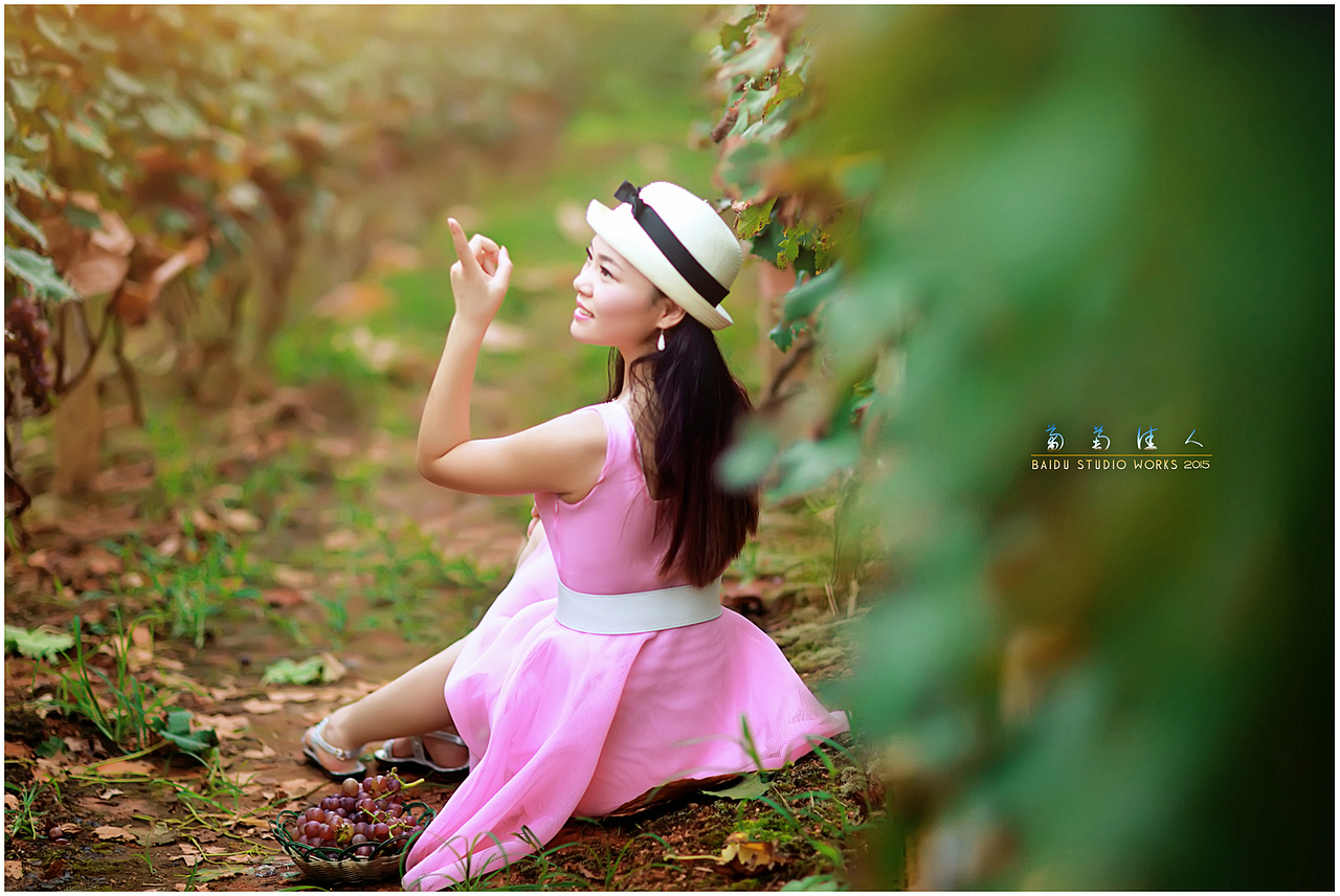 [葡萄佳人]（圖ZMzE1NDYyMTY=） - 人像攝影 - 站酷設(shè)計(jì)師千百度vip原創(chuàng)素材 - 站酷ZCOOL