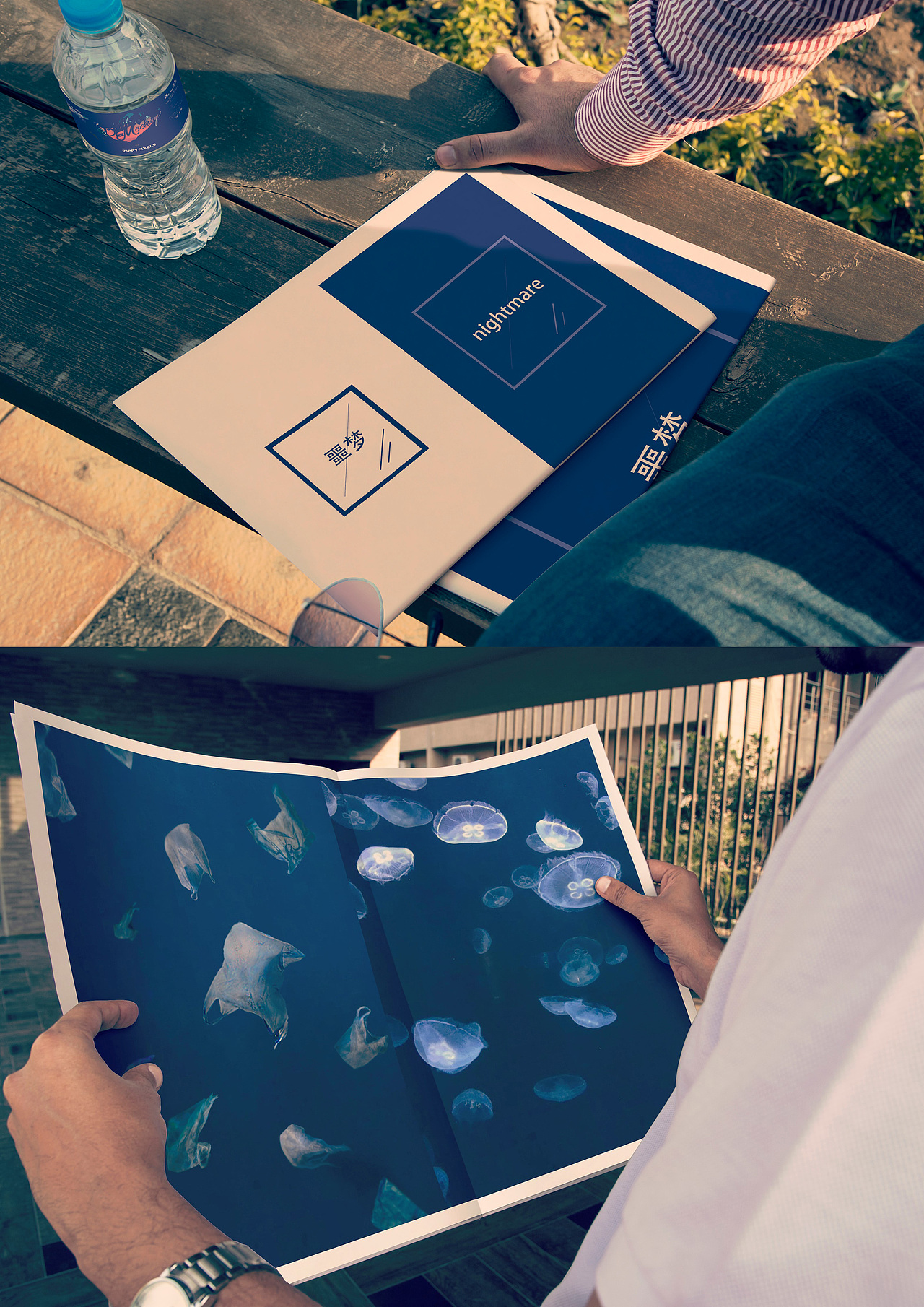 保护海洋生物宣传品设计|平面|宣传物料|akai秀一_原创作品-站酷zcool