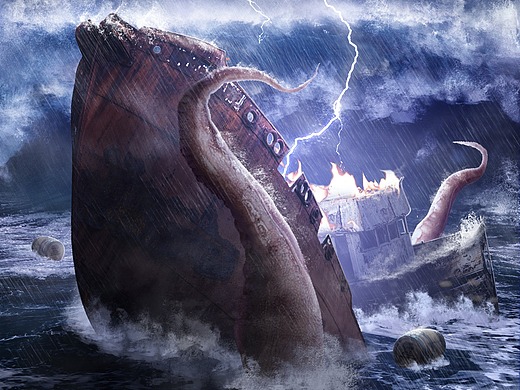 克苏鲁插画-概念设定梁锦辉corleone2年前克苏鲁插画-商业插画程炸天2