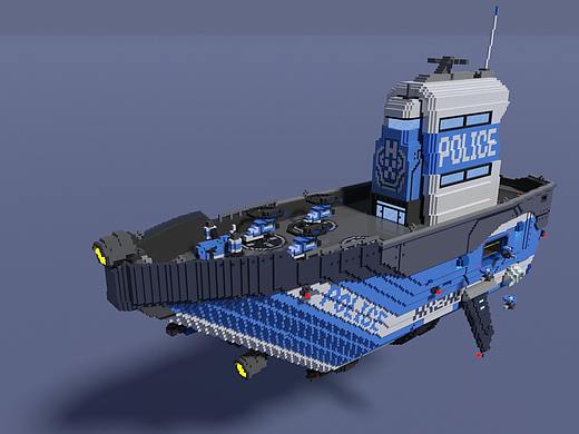 反重力巡警飞船