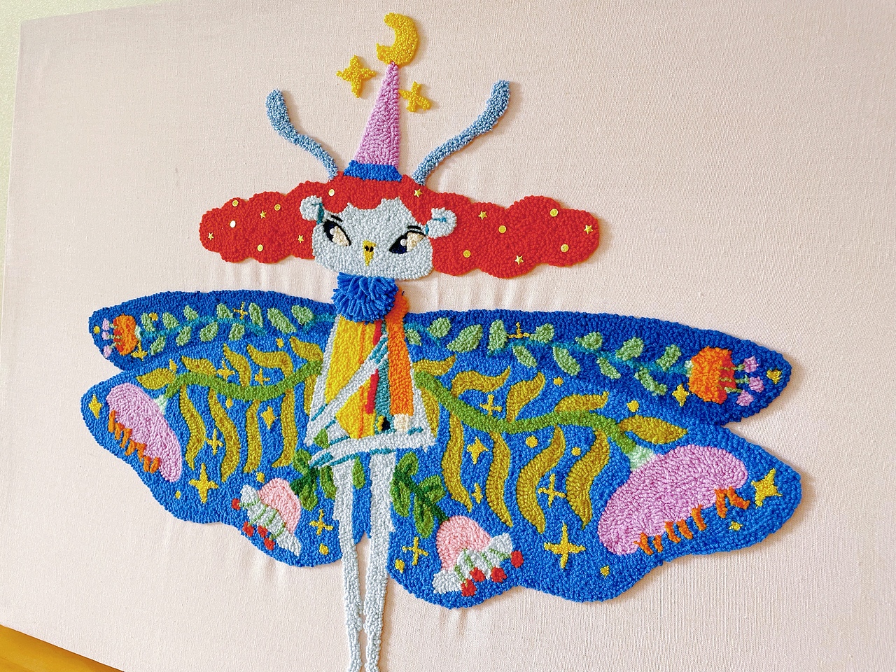 小怪戳戳绣（图ZMjU4MzM5ODY4） - 艺术插画 - 站酷设计师小亚小怪原创素材 - 站酷ZCOOL