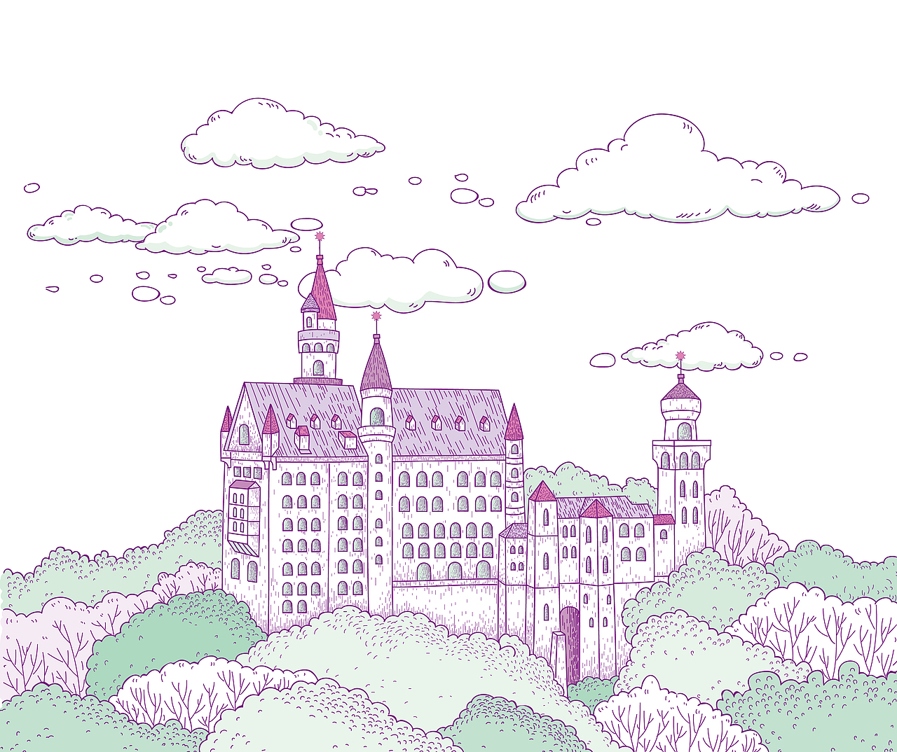 《魔菌学园》（图ZMTU3OTMzMzQ0） - 绘本 - 站酷设计师黄笑醒原创素材 - 站酷ZCOOL
