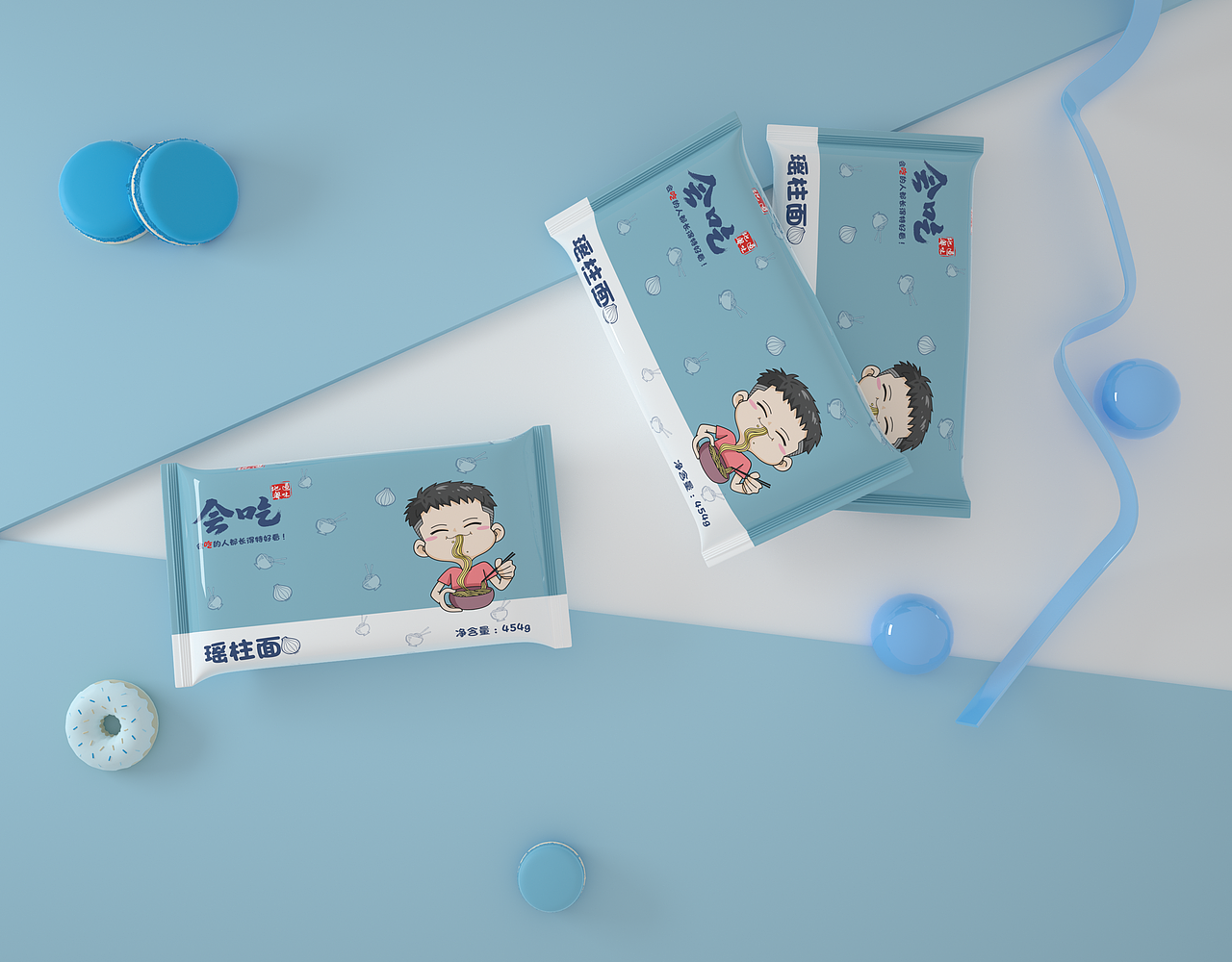拉面包装设计（图ZMTg2OTc5ODEy） - 包装 - 站酷设计师梁山博原创素材 - 站酷ZCOOL