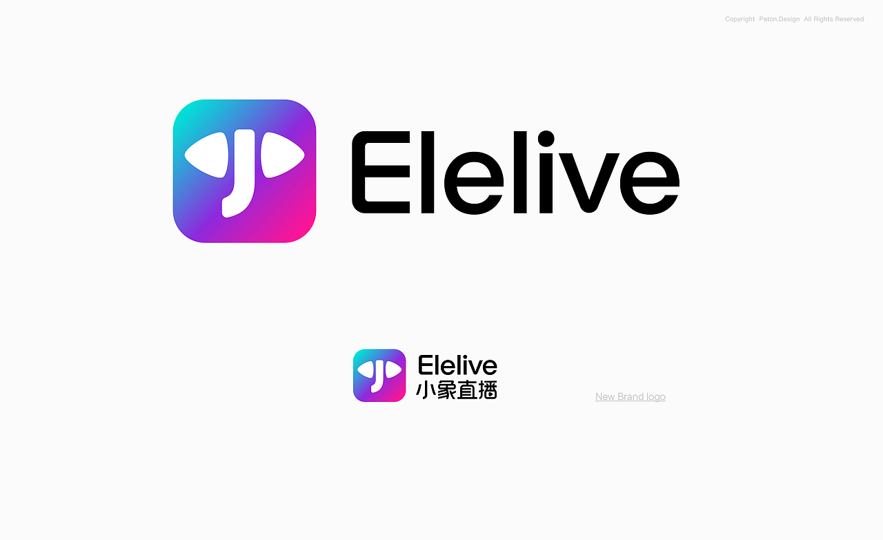 小象直播APP品牌设计（图ZMjMzMTE3NDA0） - 品牌 - 站酷设计师巴顿品牌设计原创素材 - 站酷ZCOOL