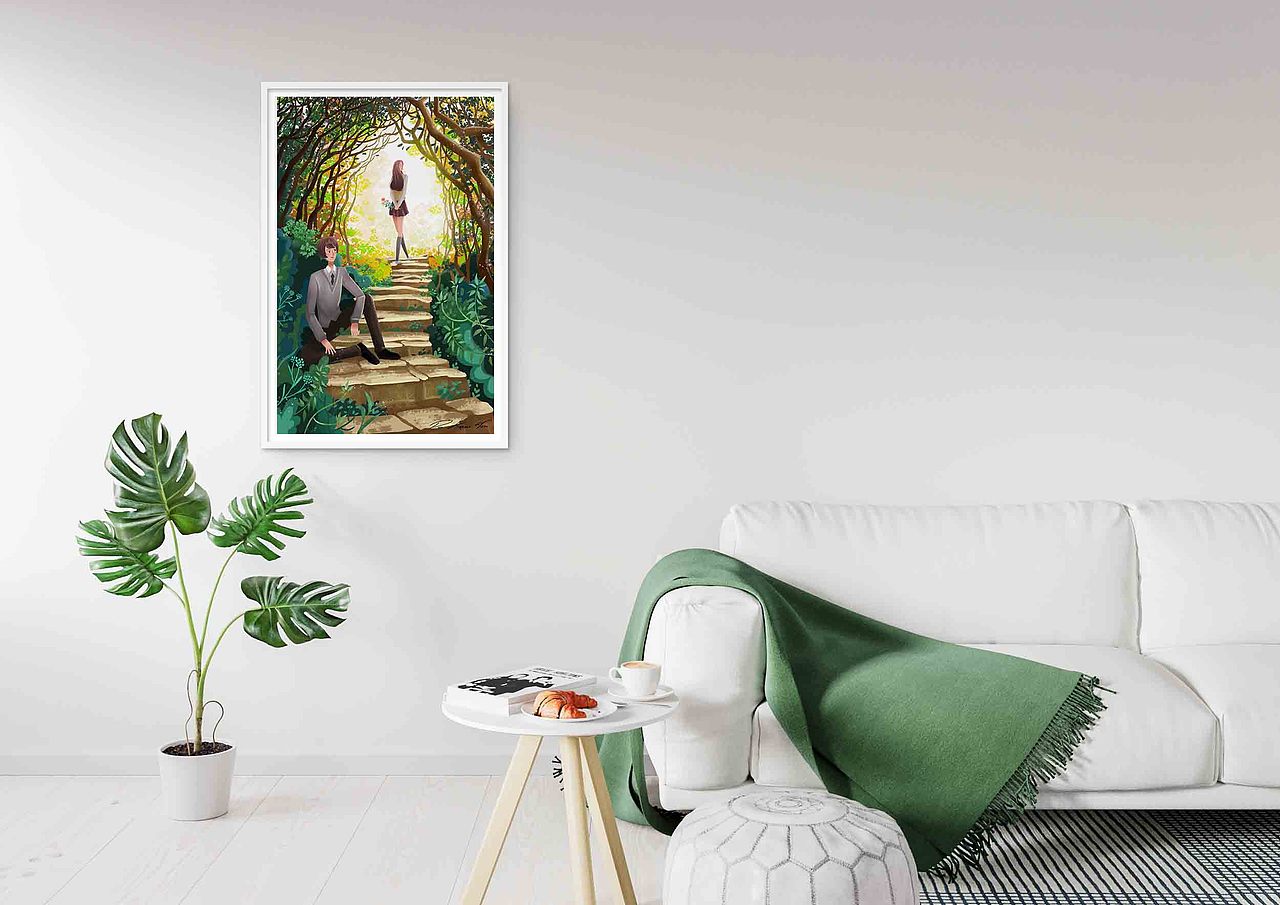 唯美扁平商业插画 （大块头）（图ZMjQyMTUxNDc2） - 商业插画 - 站酷设计师巧克力男原创素材 - 站酷ZCOOL