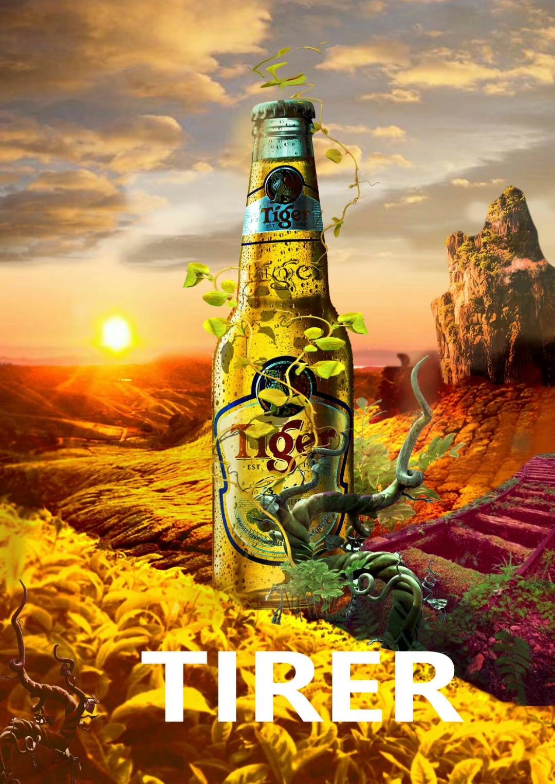 Beer Point pub啤酒广告创意海报_致设计团队_其它图片-致设计