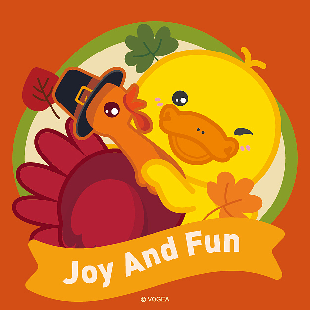 鸭嘴兽宝贝|感恩节头像