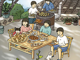 童年小事·打月饼